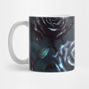 Black Rose Mug